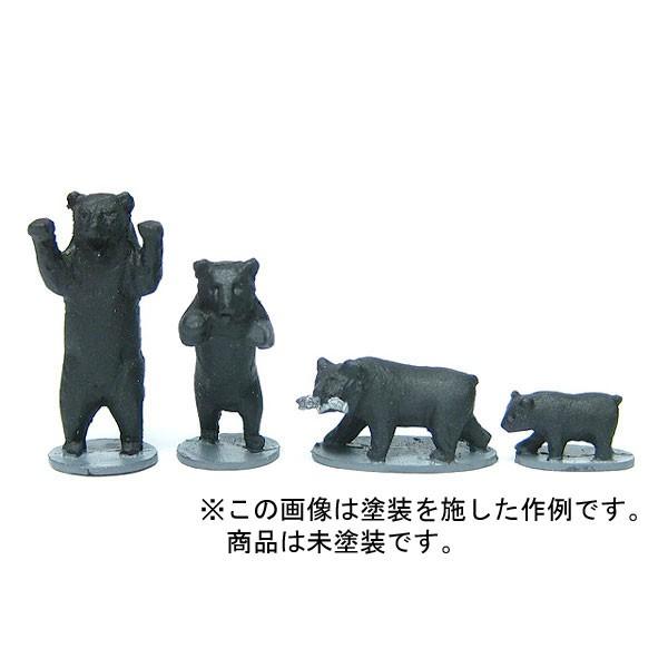 熊セット ：YSK 未塗装キット N(1/150) 品番296 : さかつうヤフー店
