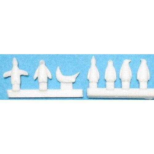 ペンギン素材E（休憩） ：YSK 未塗装キット 1/72 品番405 : さかつう