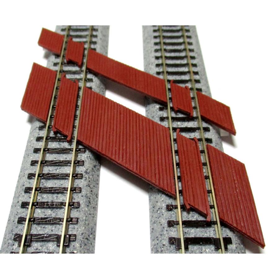 斜め踏切(小) :YSK 未塗装キット N(1/150) 品番408 : さか 斜め踏切(小) :YSK 未塗装キット N(1/150) 品番408 : さか