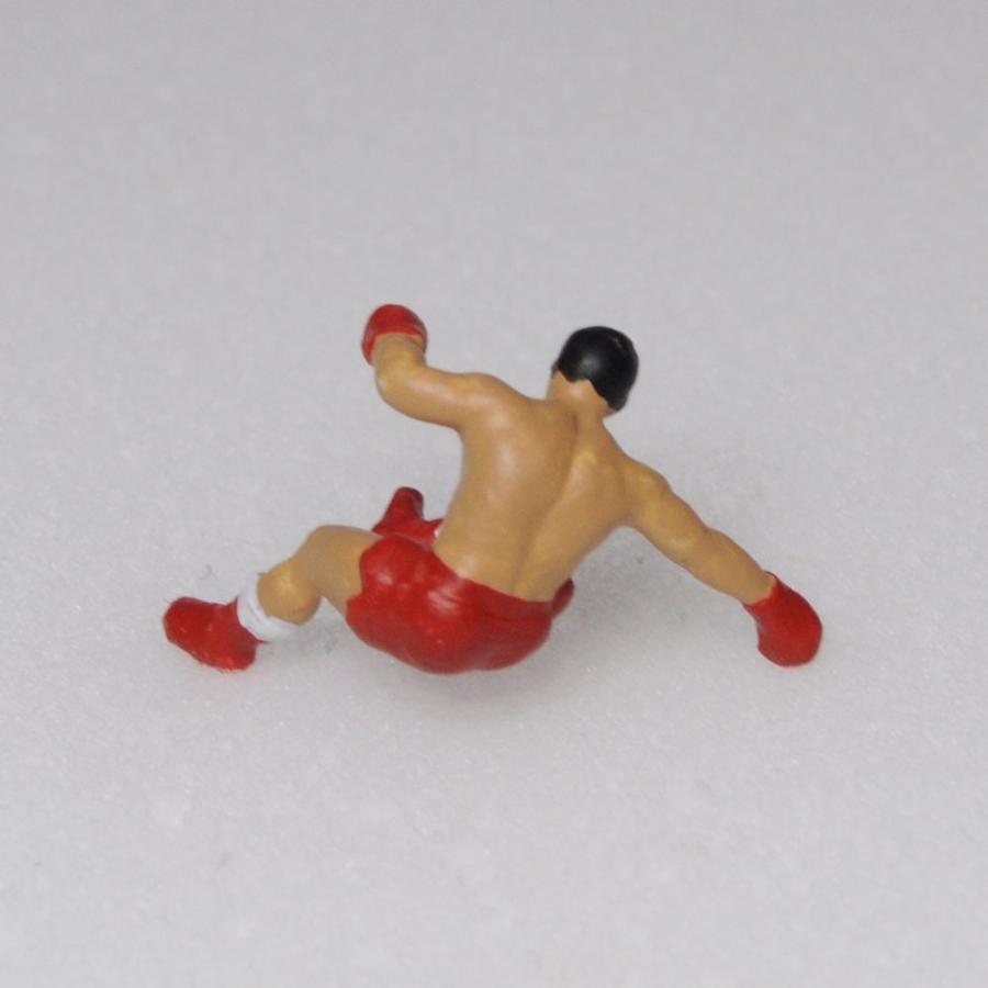アスリート人形 ボクシング ダウンA ：さかつう 3Dプリント 完成品 HO