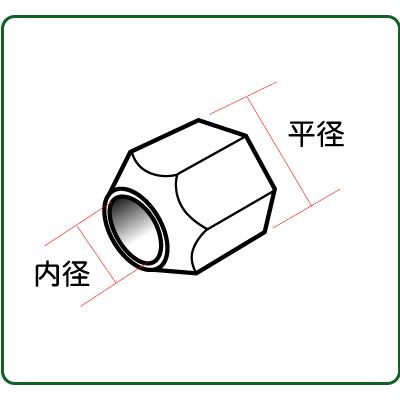 六角フランジ 平径1.5mm テーパー付 ：さかつう ディテールアップ ノン