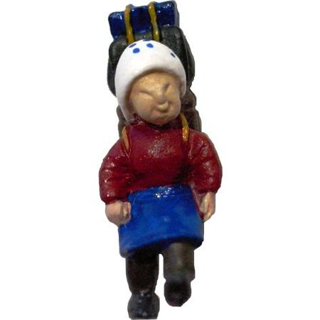 さかつう人形シリーズまなべコレクション 担ぎやのおばさんb さかつう 塗装済完成品 Ho 1 87 7507 さかつうヤフー店 通販 Yahoo ショッピング