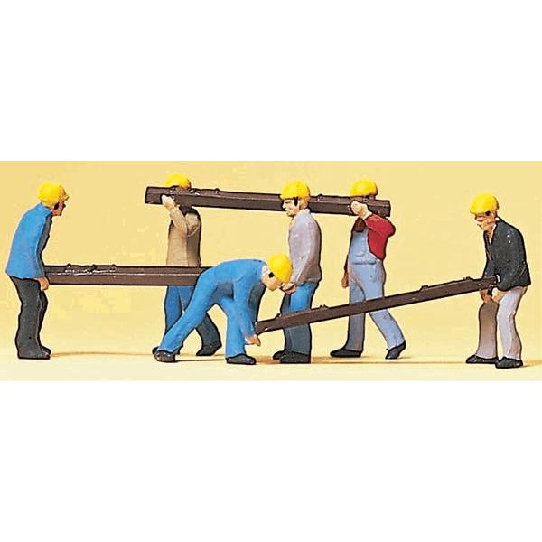 線路工事作業員 ：プライザー 塗装済完成品 HO(1/87) 10034 : さかつう
