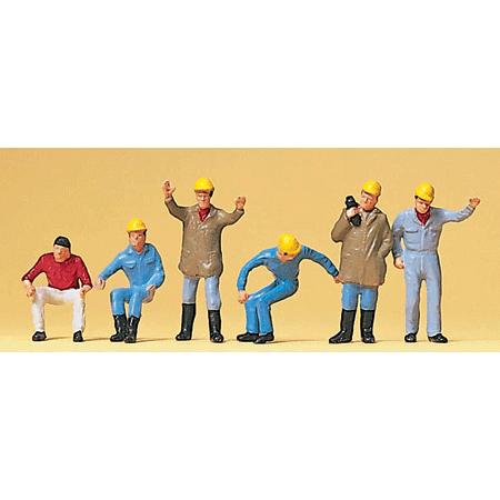 クレーン作業員 ：プライザー 塗装済完成品 HO(1/87) 10037 : さかつう