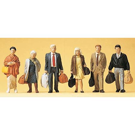 歩いている乗客 ：プライザー 塗装済完成品 HO(1/87) 10413 : さかつう