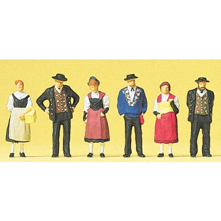 スイスの民族衣装 ：プライザー 塗装済完成品 HO(1/87) 10509 : さか