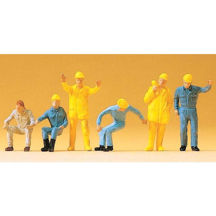 クレーン作業員 ：プライザー 塗装済完成品 HO(1/87) 14128 : さかつう