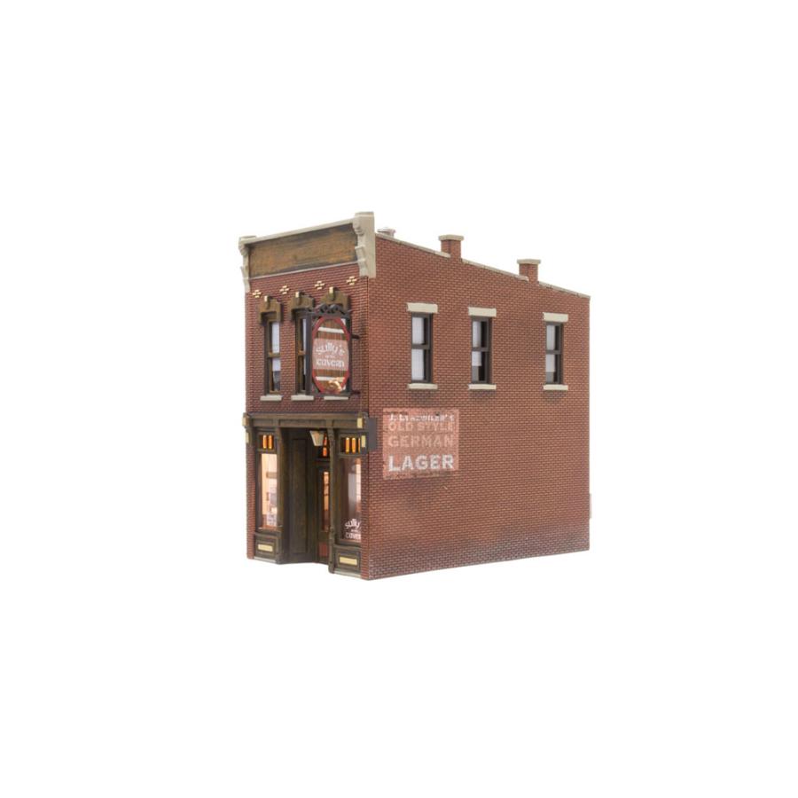 サリーの酒場　【ＬＥＤ付き】　：ウッドランド　塗装済完成品　HO(1/87)　BR5049