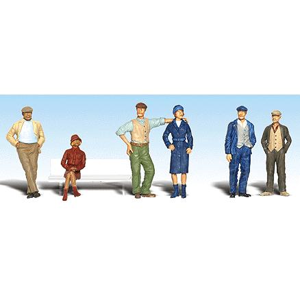 見物人 ：ウッドランド 塗装済完成品 HO(1/87) 1872 : さかつうヤフー