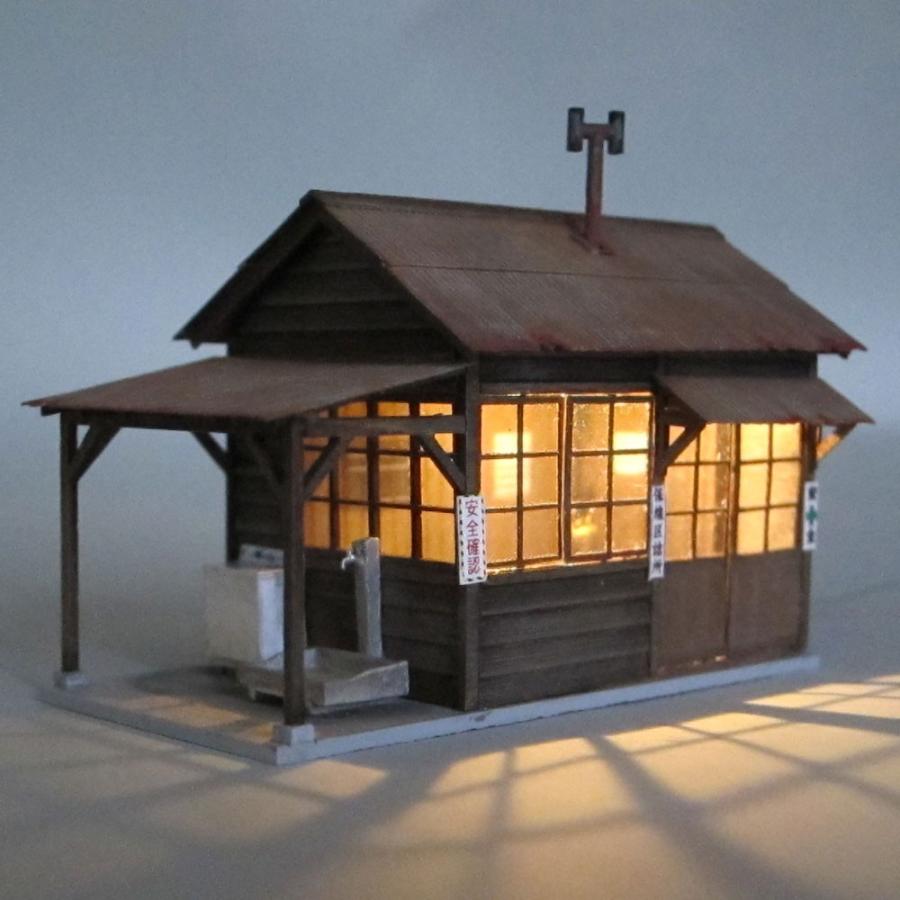 保線掛詰所 ：匠ジオラマ工芸舎 塗装済完成品 1/80 : さかつうヤフー店