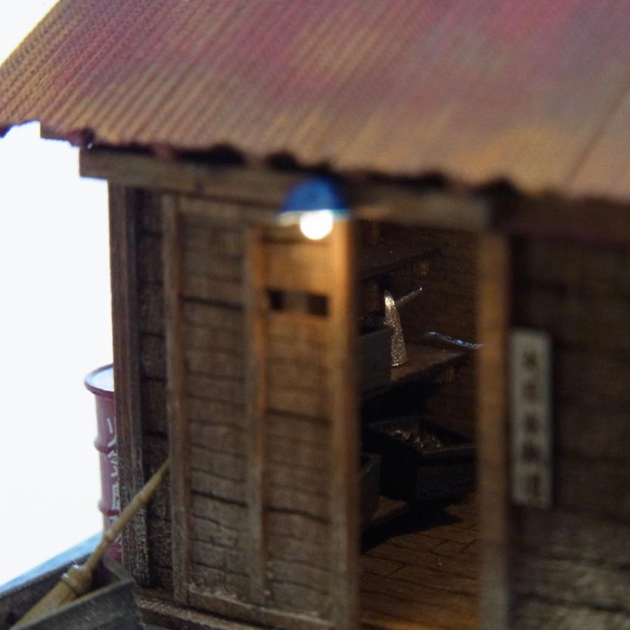 線路わきの物置小屋 ：伊藤敏男 塗装済完成品 1/87 : さかつうヤフー店 