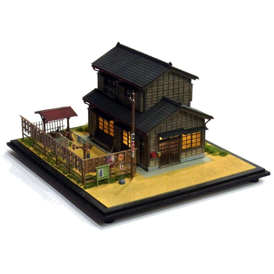 井戸のある家 ：伊藤敏男 塗装済完成品 1/87 : さかつうヤフー店