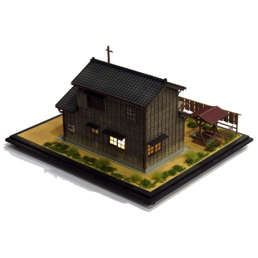 井戸のある家 ：伊藤敏男 塗装済完成品 1/87 : さかつうヤフー店