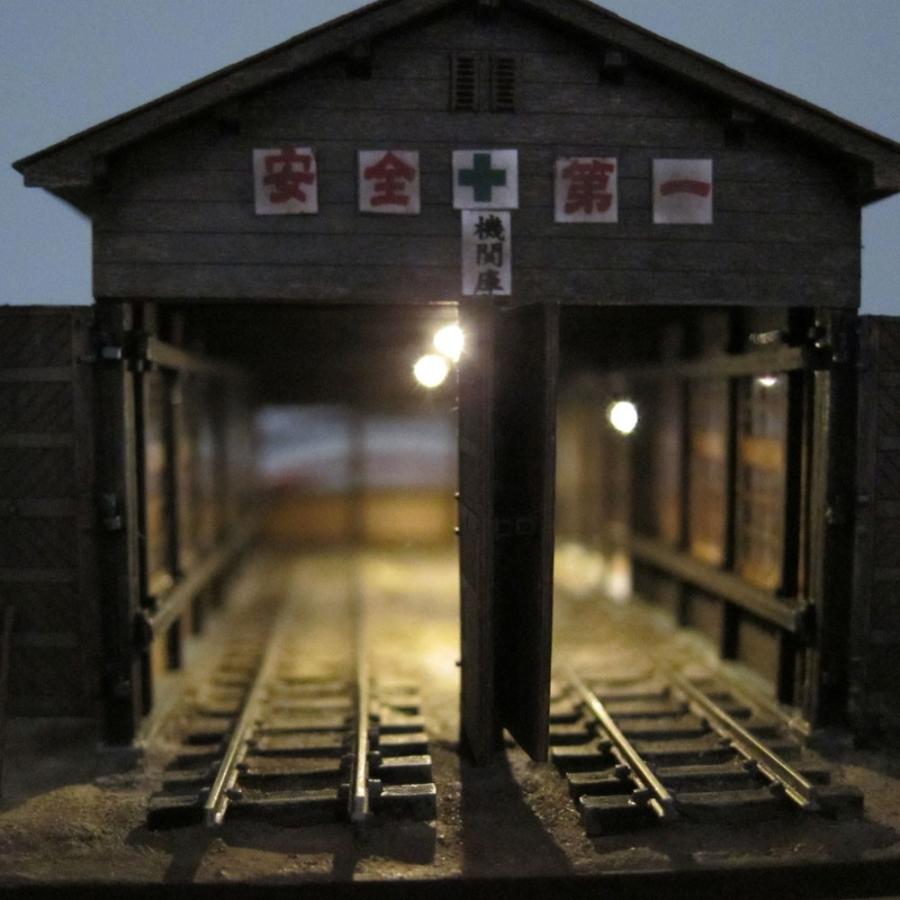 杉沢の2線機関庫 ：匠ジオラマ工芸舎 塗装済完成品 HO(1/87) : さか
