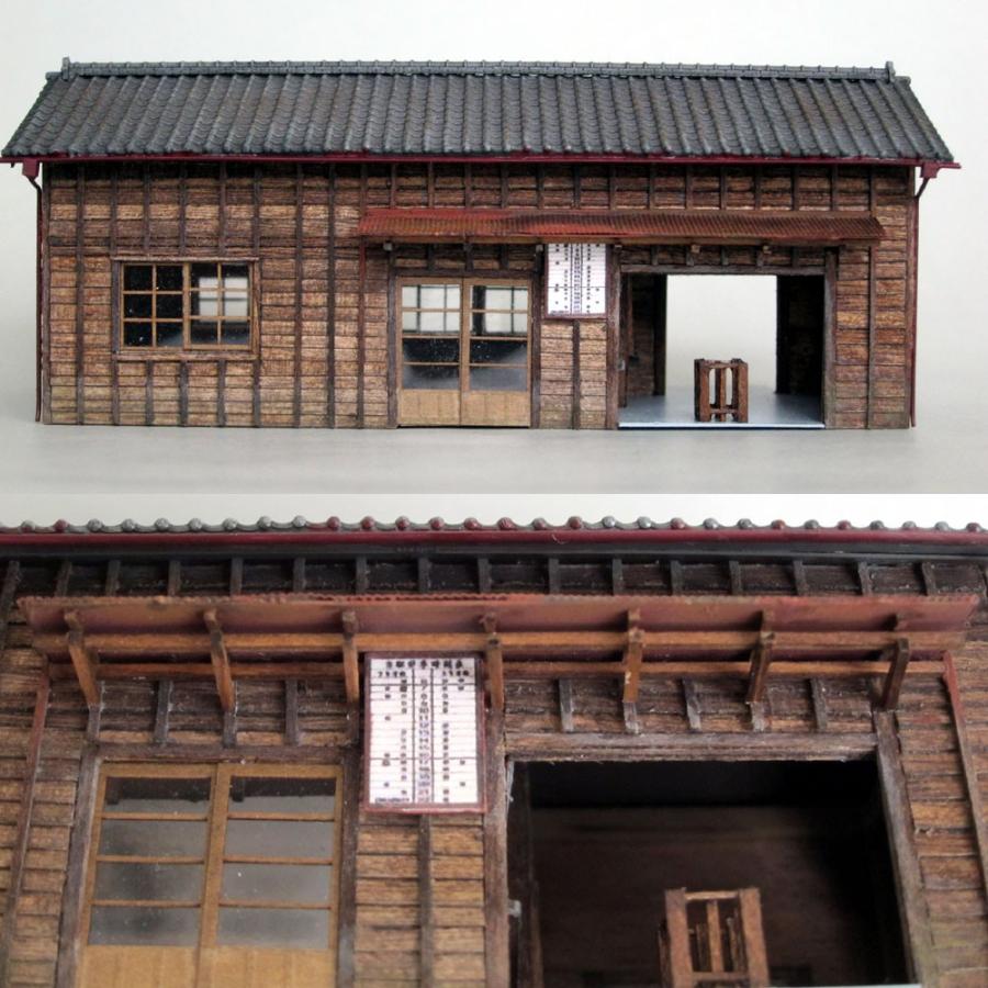 木造ローカル駅舎シリーズ タイプP 「山田駅」 ：匠ジオラマ工芸舎