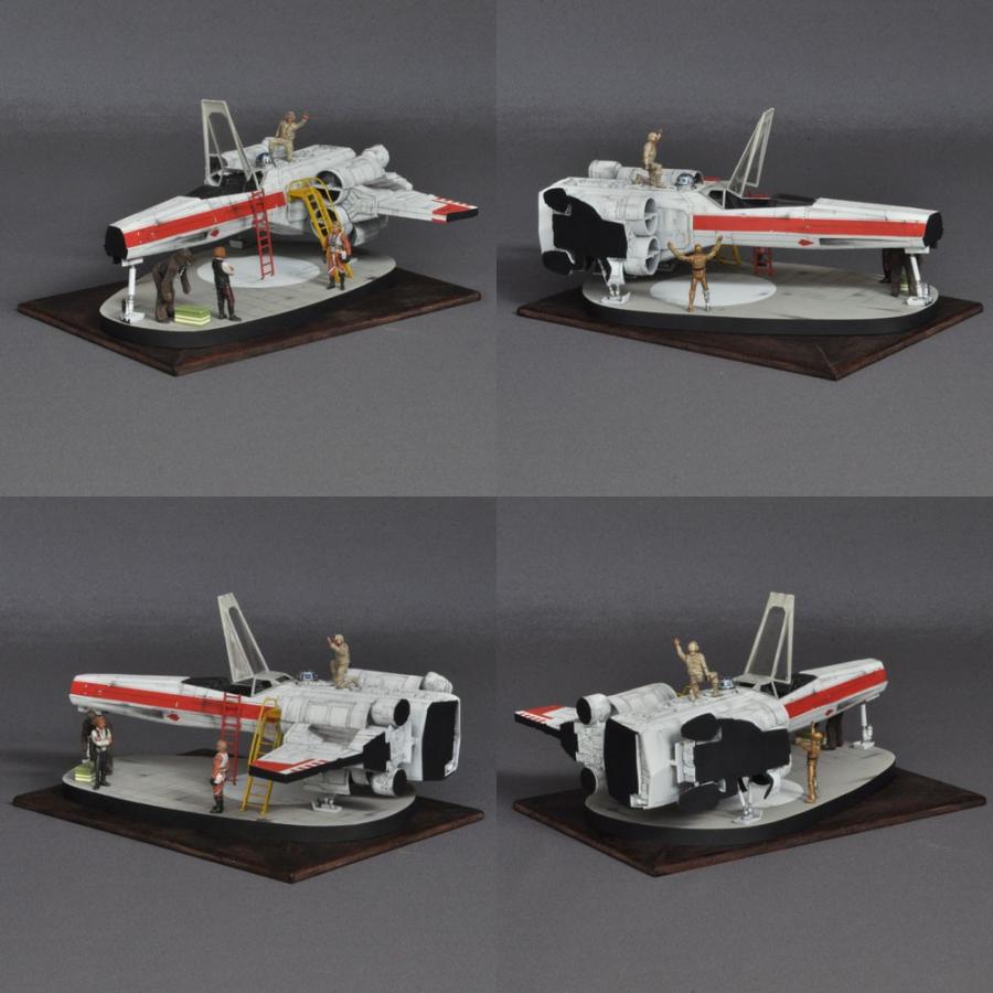 X-Wing Fighter Xウィング :淺木紳士郎 塗装済完成品 1/48 X-Wing Fighter Xウィング :淺木紳士郎 塗装済完成品 1/48