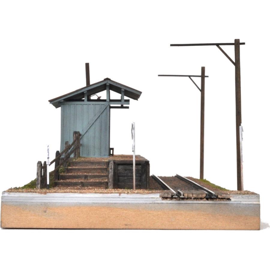 田舎電車 無人駅 ：松井工機 塗装済完成品 HO(1/80) : さかつうヤフー