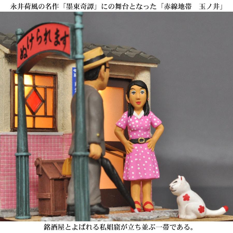 昭和色模様　「墨東の色町　ぬけられます」　：山本高樹　塗装済完成品　1/25｜sakatsu｜02