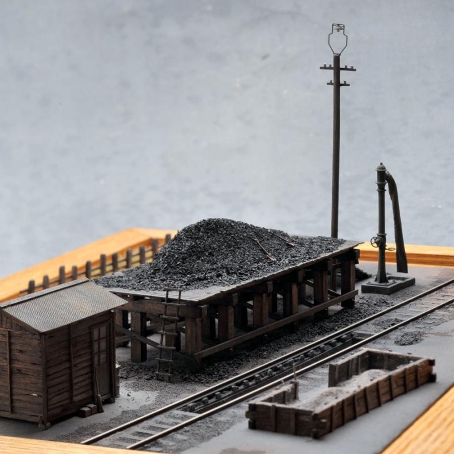 給炭台のある風景」 ：岡倉禎志 塗装済完成品 1/80 : さかつうヤフー店