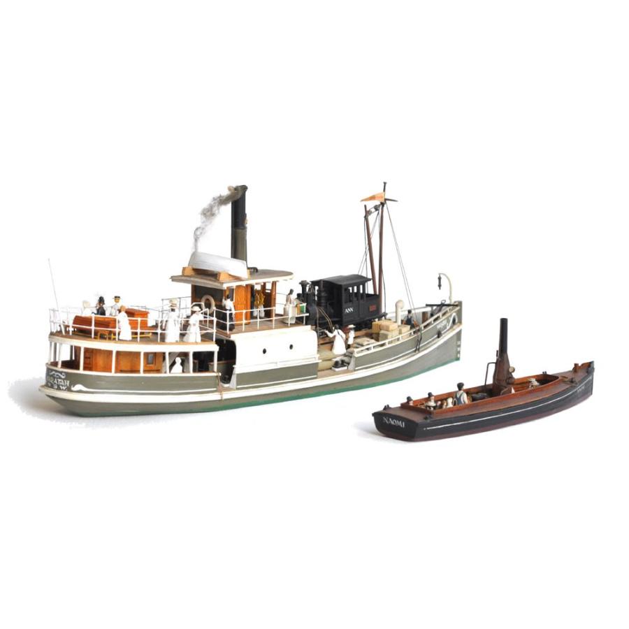オーストラリア河船（小船付き）　：西村慶明　塗装済完成品　1/87｜sakatsu｜02
