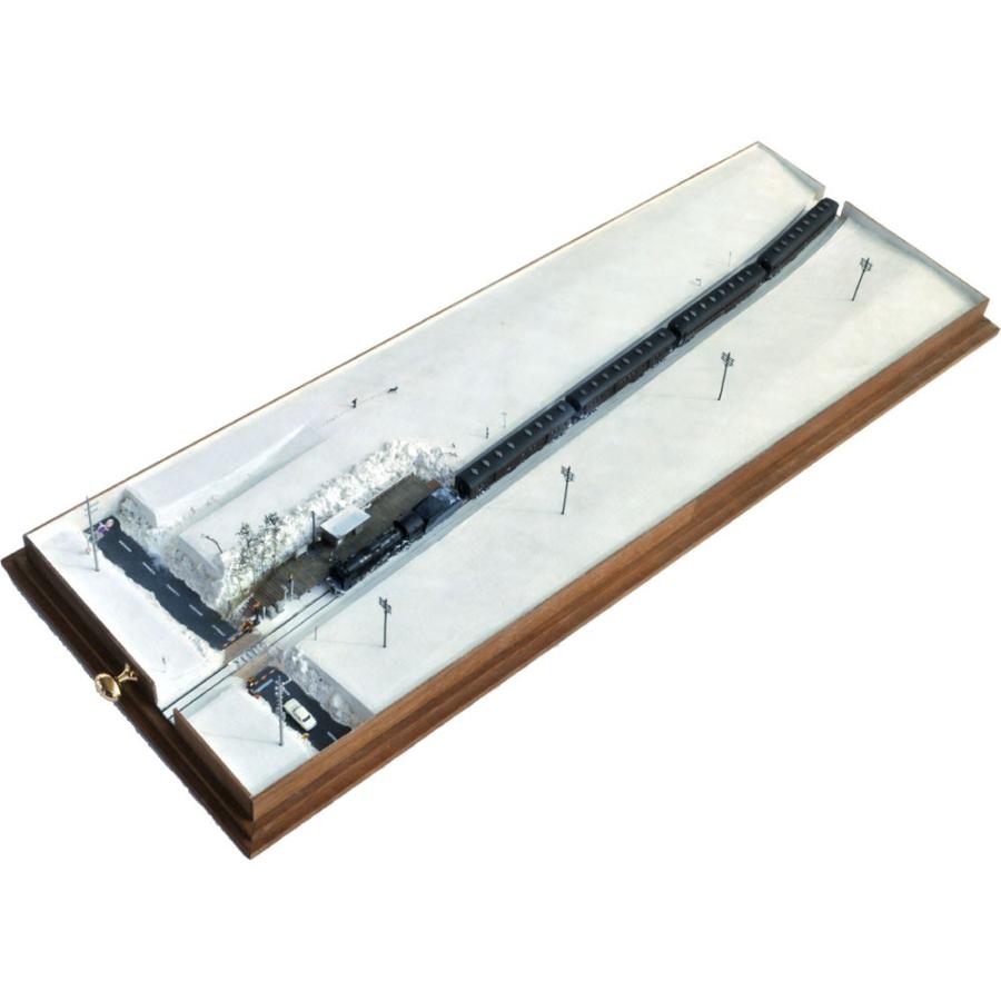 宗谷本線雪景色」 Nゲージ レイアウト・セクション ：西村慶明 塗装済
