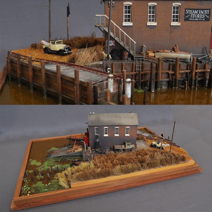 造船所」 ：西村慶明 ジオラマ作品 1/87scale ！HC！ : さかつうヤフー
