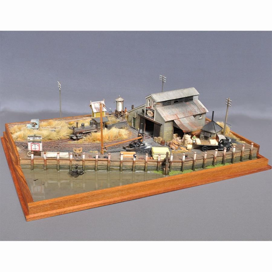 燻製工場」 ：西村慶明 ジオラマ作品 1/87scale : さかつうヤフー店