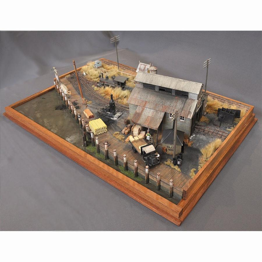 燻製工場」 ：西村慶明 ジオラマ作品 1/87scale : さかつうヤフー店
