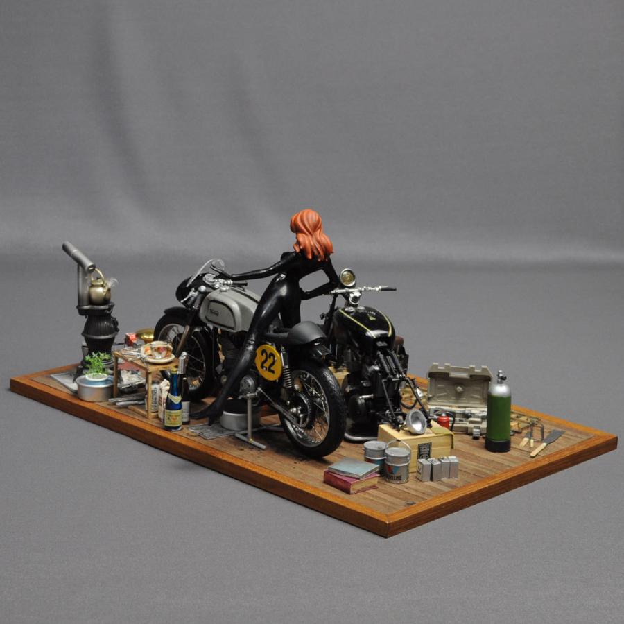 バイクとライブのロフト」 ：西村慶明 フィギュア・セクション作品 1