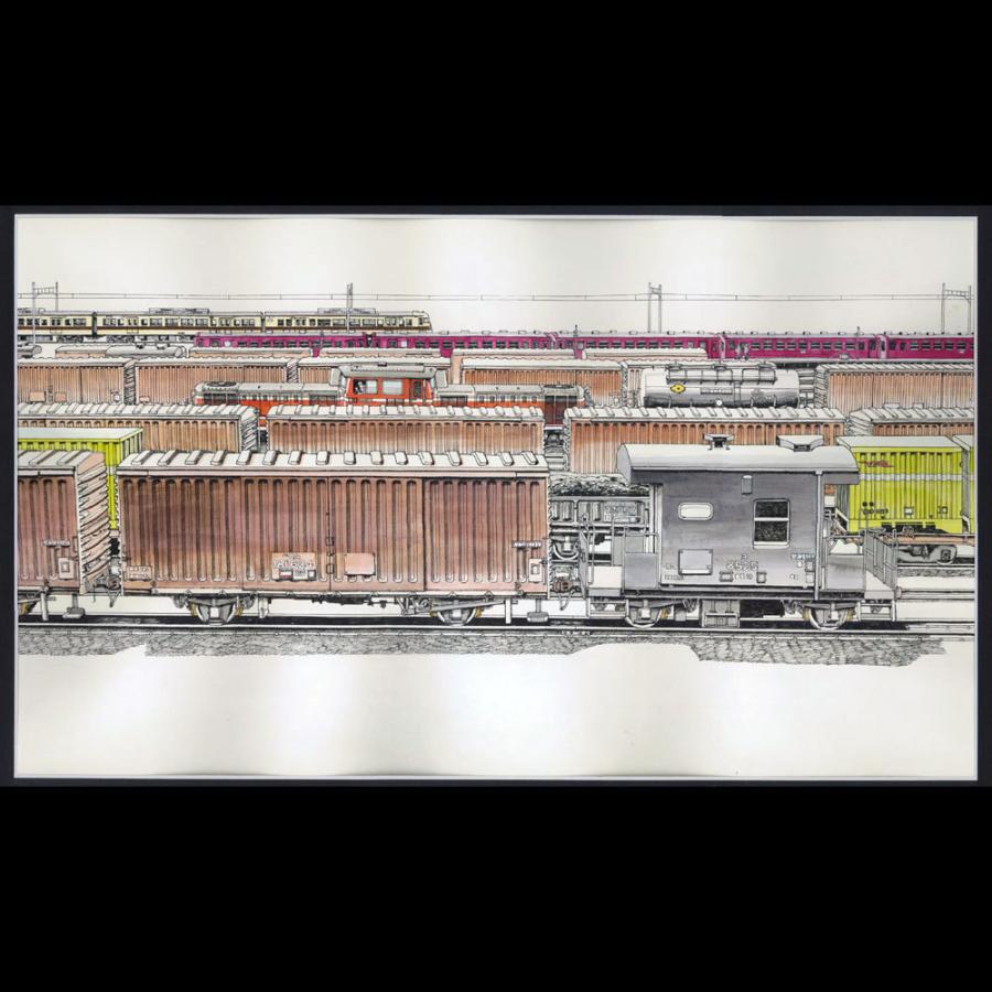 原画「吹田操車場」 ：西村慶明 イラスト作品 : さかつうヤフー店