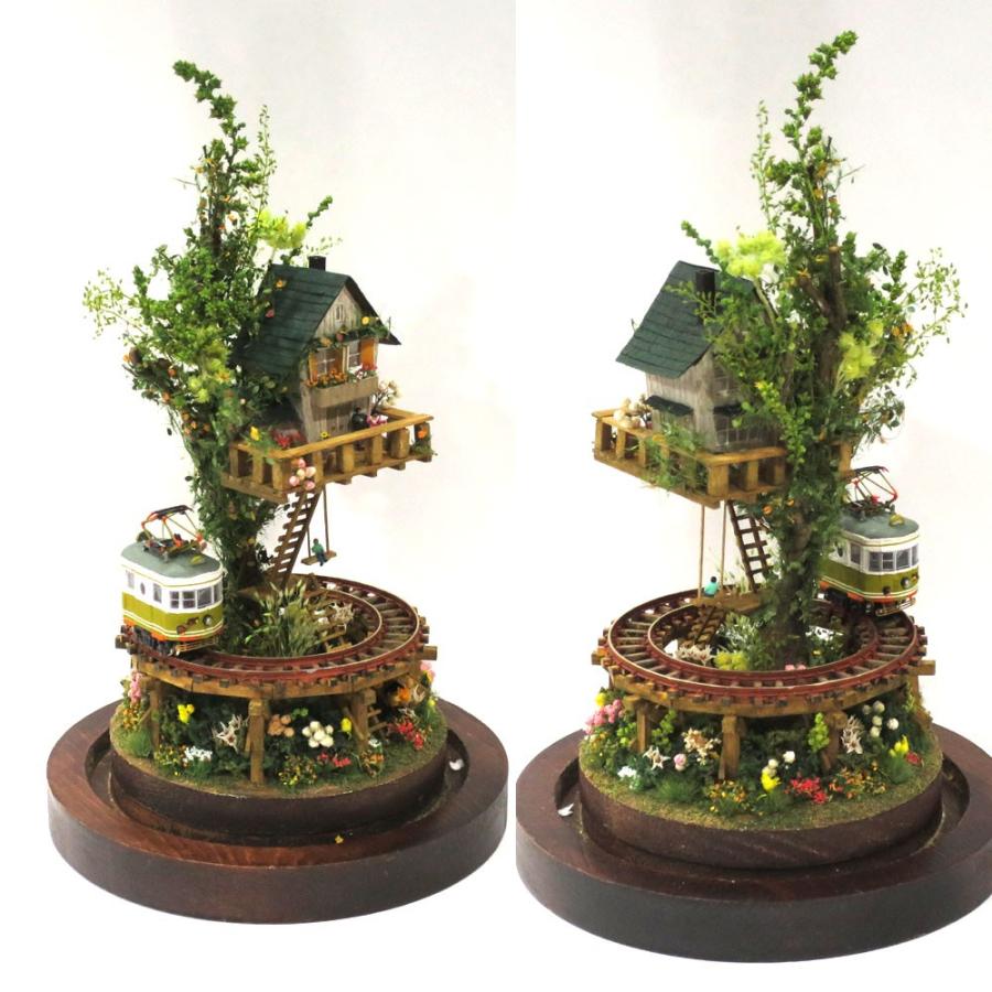 ツリーハウスライン 10 辛子色の電車と緑のツリーハウス 石川宜明 塗装済完成品 1 150サイズ さかつうヤフー店 通販 Yahoo ショッピング