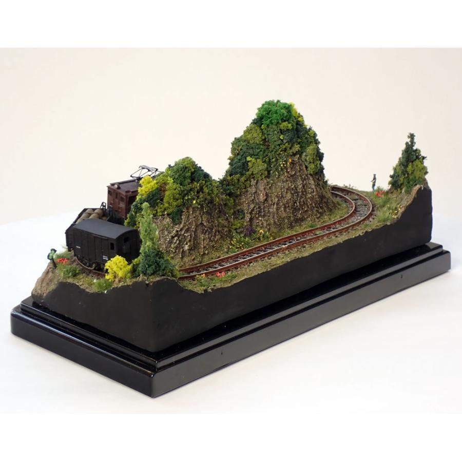 【早い者勝ち】 ダイソーケースレイアウト＃11　「貨物列車が走るB」　：石川宜明　塗装済完成品　1/150　スケール 【1122051857】(40480円)