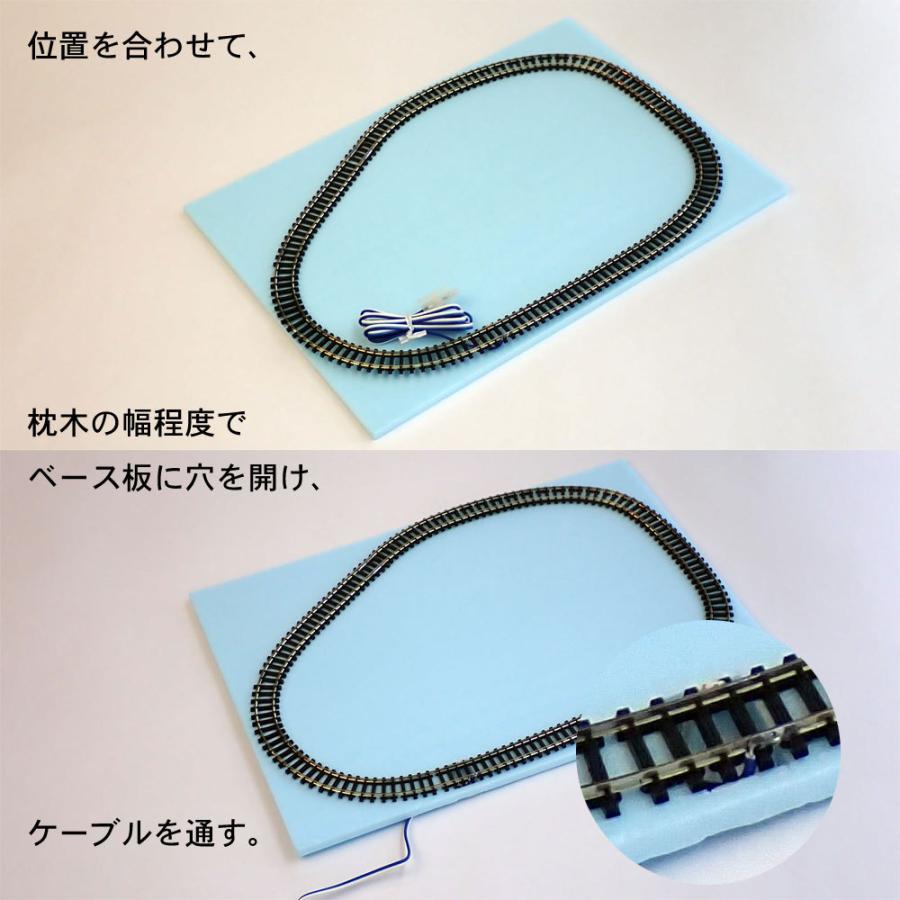 くるり A4サイズレール ：石川宜明 鉄道 線路9mmゲージ N(1/150