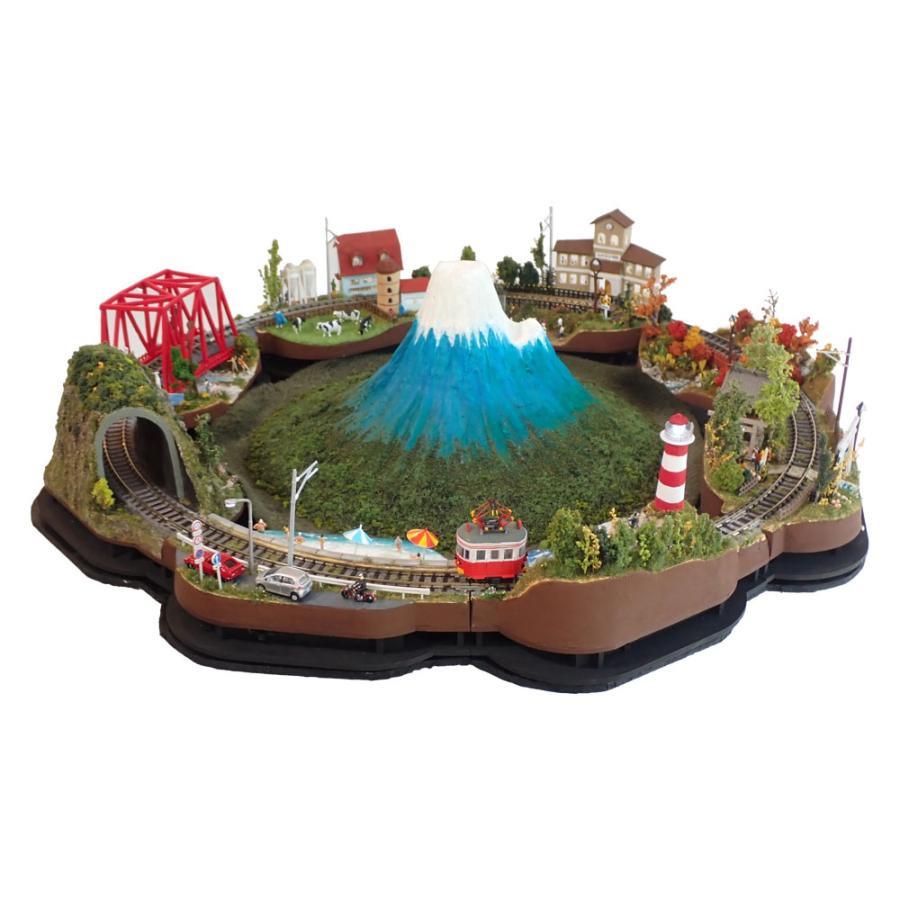 電車が走り、景色が回る！ ：石川宜明 塗装済完成品 1/150サイズ