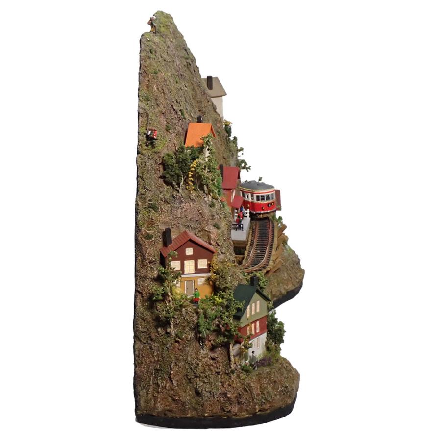 壁掛けジオラマ3 ヨーロッパの山岳鉄道 :石川宜明 塗装済完成品 壁掛けジオラマ3 ヨーロッパの山岳鉄道 :石川宜明 塗装済完成品