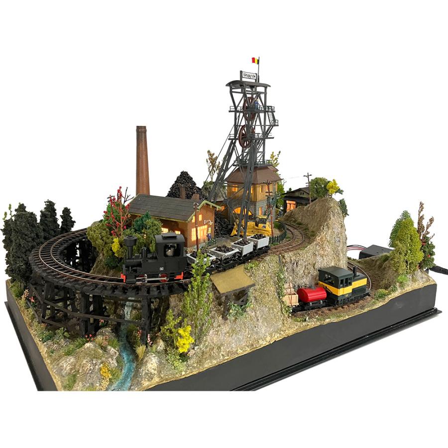 石炭鉱山鉄道2 ：石川宜明 塗装済完成品 HOナロー 1/87スケール : さか