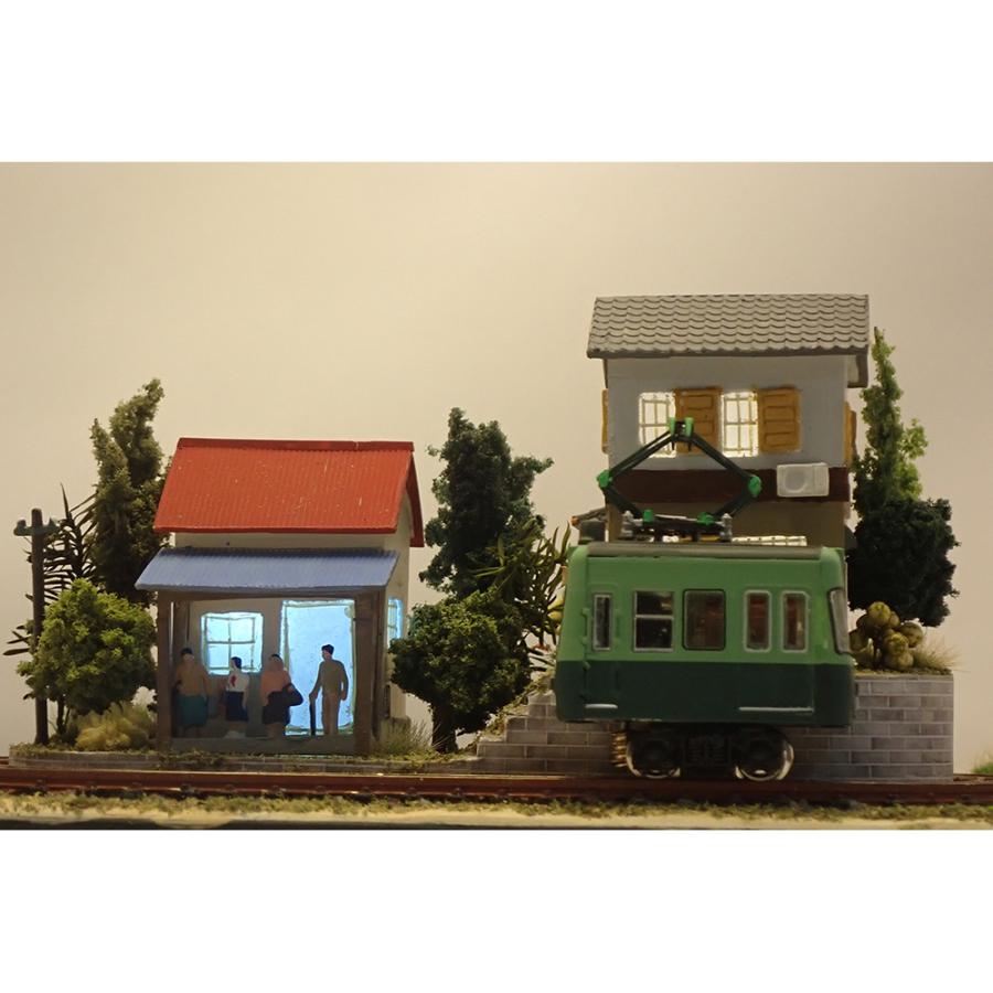 京阪沿線ジオラマC ：石川宜明 塗装済完成品 N(1/150) : さかつう