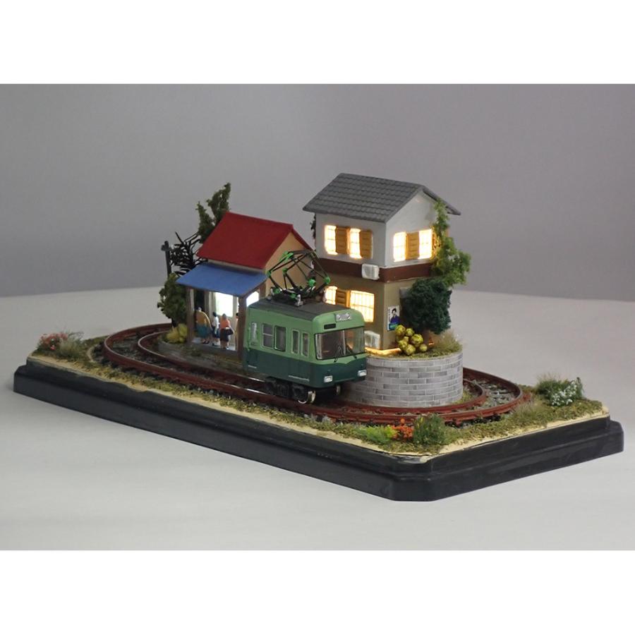 京阪沿線ジオラマC ：石川宜明 塗装済完成品 N(1/150) : さかつう