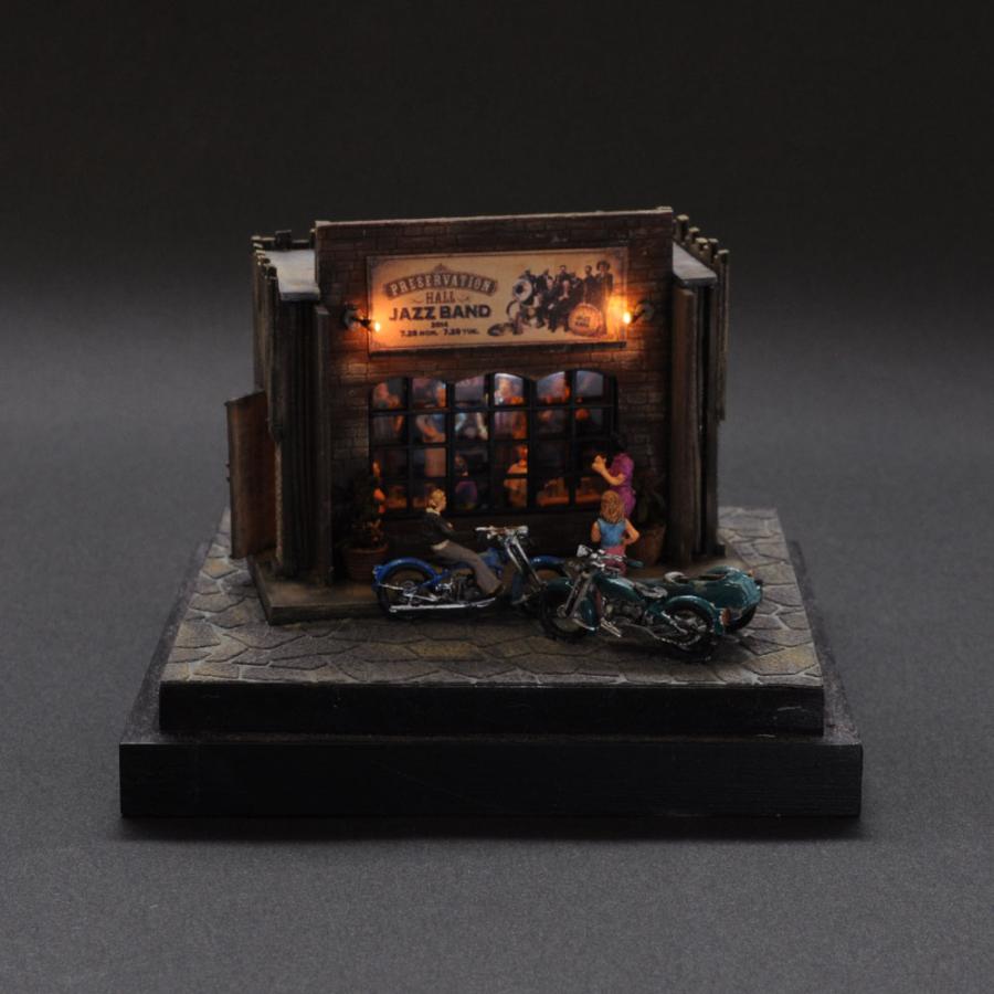 90ミリキューブミニチュア 「JAZZ BAR 2」 ：太郎 塗装済完成品 ノン