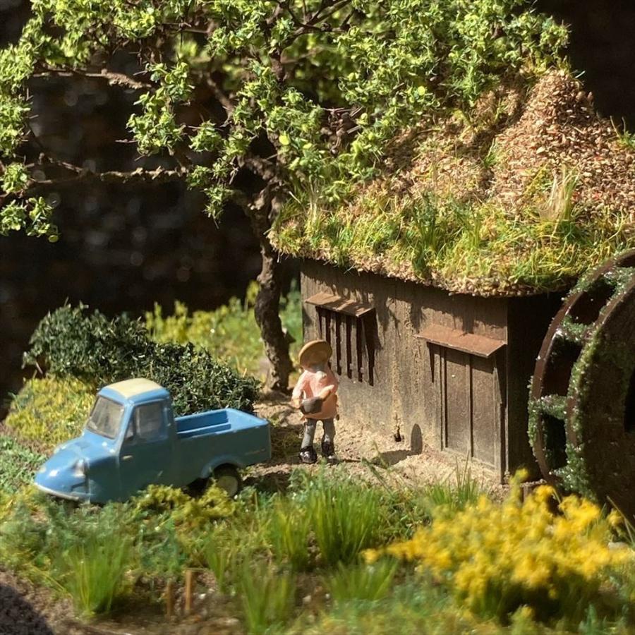 水車小屋のある風景 ：Art Stage K 塗装済完成品 1/150サイズ : さか