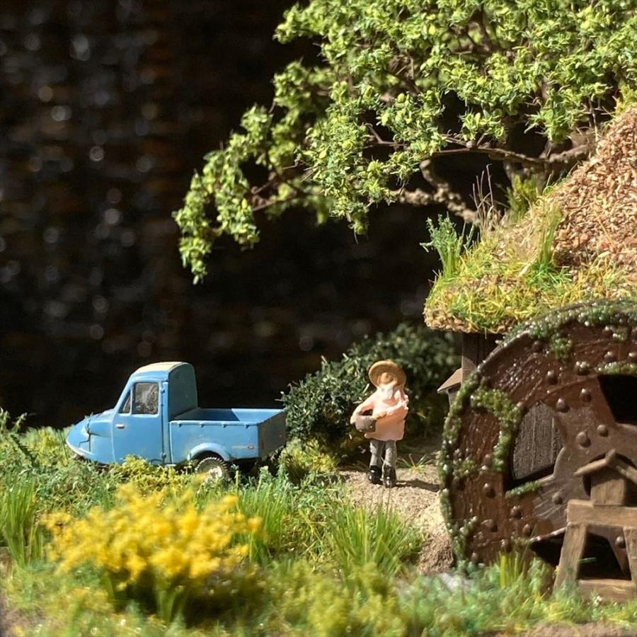 水車小屋のある風景 ：Art Stage K 塗装済完成品 1/150サイズ : さか