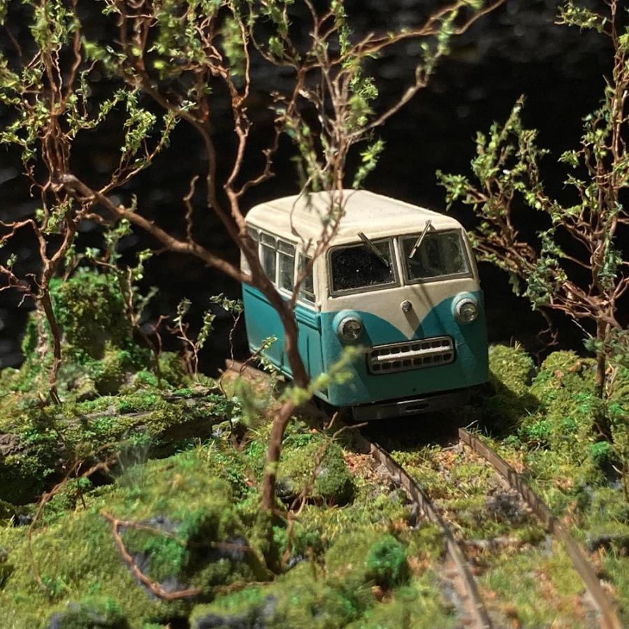 森林鉄道 新緑と苔むした倒木 ：Art Stage K 塗装済完成品 1/87