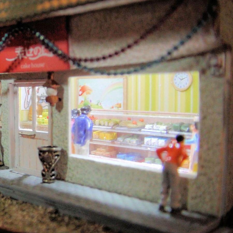 多田青果店&洋菓子店 :昭和レトロ情景館 加瀬康之 塗装済完成 多田青果店&洋菓子店 :昭和レトロ情景館 加瀬康之 塗装済完成