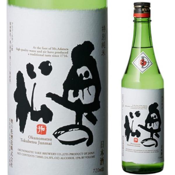 奥の松酒造 清酒 日本酒 特別純米 720ml 日本酒 清酒 sake 福島県 日本