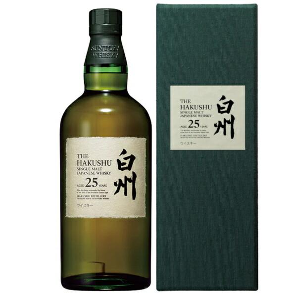 サントリー ウイスキー 白州25年　1本 サントリー シングルモルトウイスキー 白州 ウイスキー 25年 700ml(1本