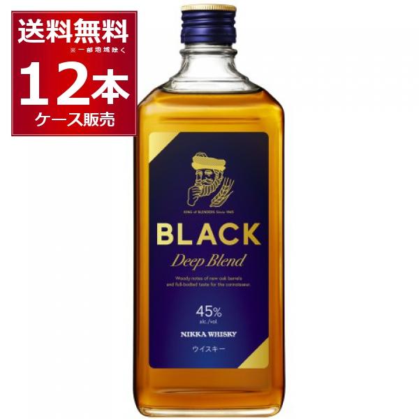ブラックニッカ ウイスキー 送料無料 アサヒ ディープブレンド700ml×12