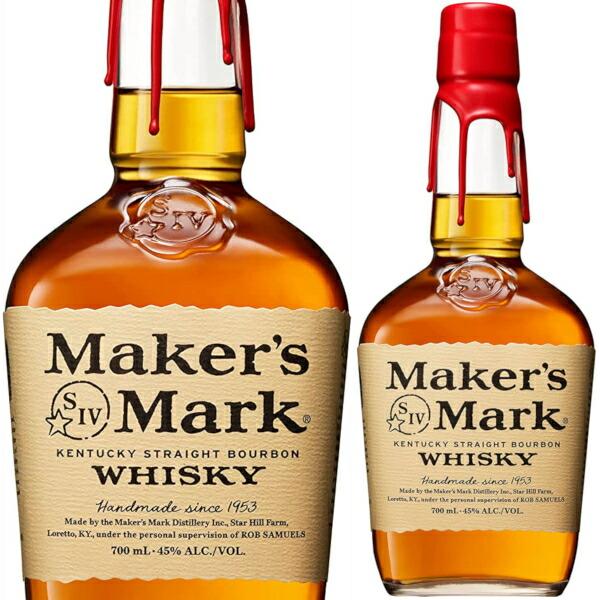 Maker's Mark バーボンウイスキー メーカーズマーク 45度 700ml(1本
