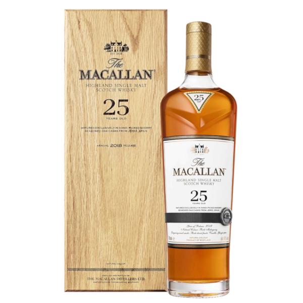 ザ・マッカラン 正規品 箱入 ザ マッカラン 25年 シェリーオーク 700ml