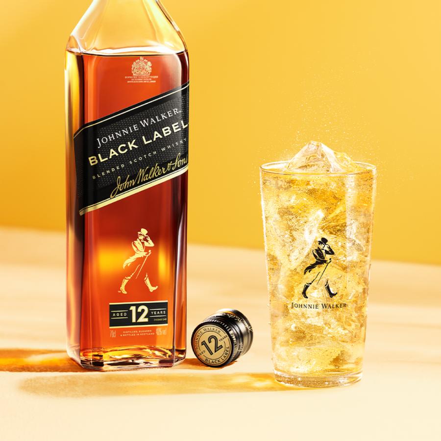 ジョニーウォーカー（JOHNNIE WALKER） ブラックラベル 12年 1750ml×6