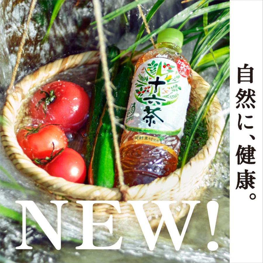 アサヒ 十六茶 630ml ×48本 2ケース お茶飲料 送料無料 北海道 沖縄は送料1000円 代引不可 同梱不可 ソフトドリンク｜sakaz｜07